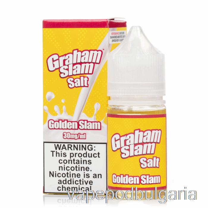 Vape 10000 Дръпки Graham Slam Salt - The Mamasan - 30ml 50mg